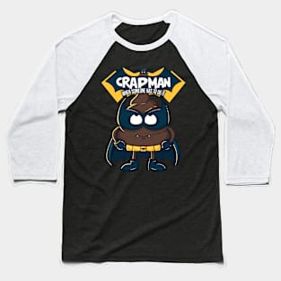 Crapman Baseball T-Shirt